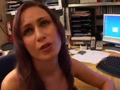 Büro Fick mit feuchtem Ende